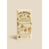 Chocolat blanc bio avec quinoa soufflé et caramel