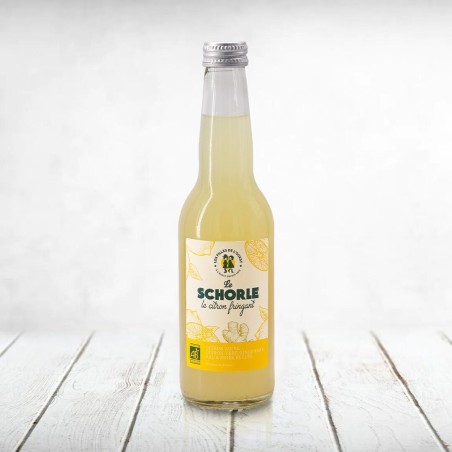 Le Schorle Citron Gingembre Fringant Bio 33 Cl